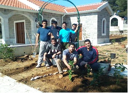 Uredjivanje prostora oko kapele u Radovićima